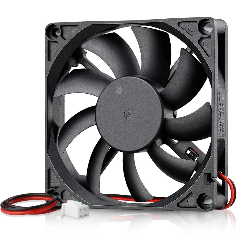GDSTIME 8cm 80mm X 80mm X 15mm 12v Brushless Dc Cooling Fan - Image 1